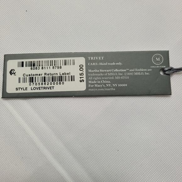 Copper Love Trivet by Martha Stewart - Picture 5 of 8